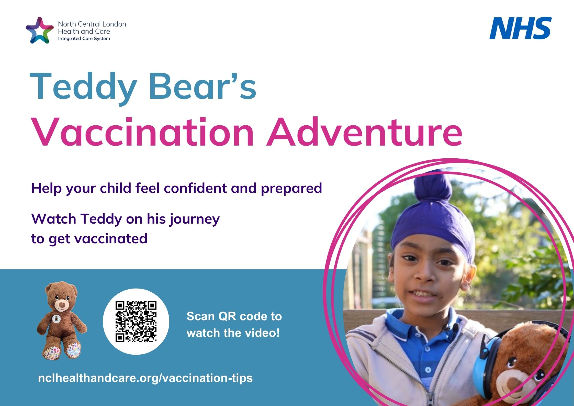 Teddybear'svaccinationadventureposterlandscape
